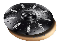 Две тарелки 14” 0000874014 Black Alpha Hyper Hi-Hat Paiste