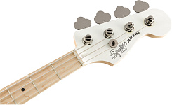 Squier Contemporary Active Jazz Bass® HH, Maple Fingerboard, Flat White