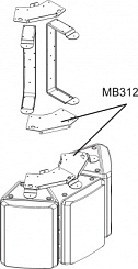 Комплект креплений Dynacord MB-312